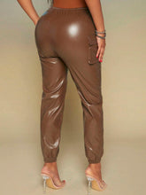 SXY High Waist PU Leather Pants